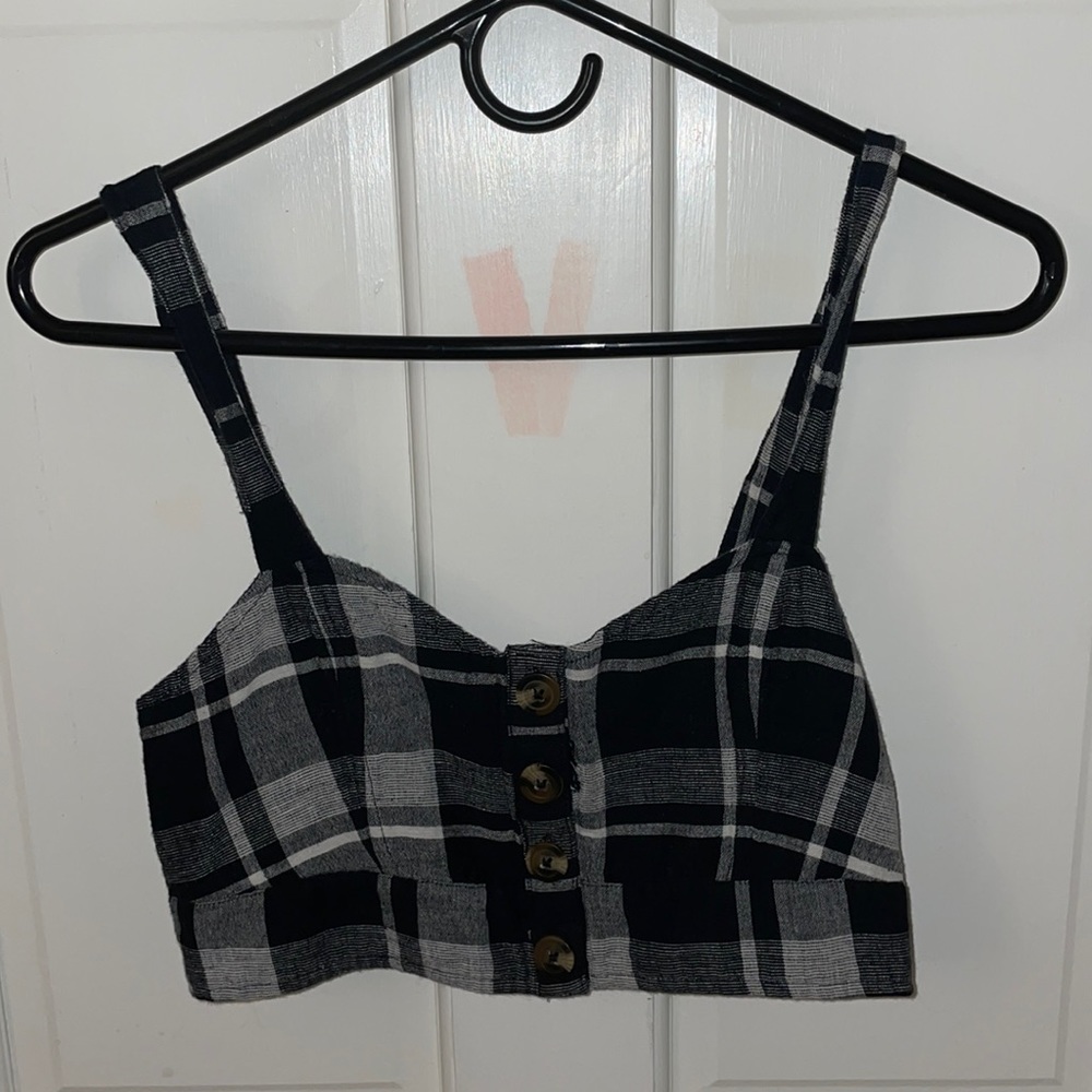American Eagle Crop Tank Top